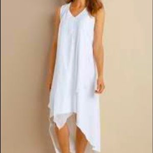 Soft surroundings sea foam color dress PS. NWOT